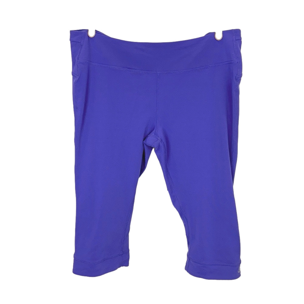 GapFit purple-blue capri leggings